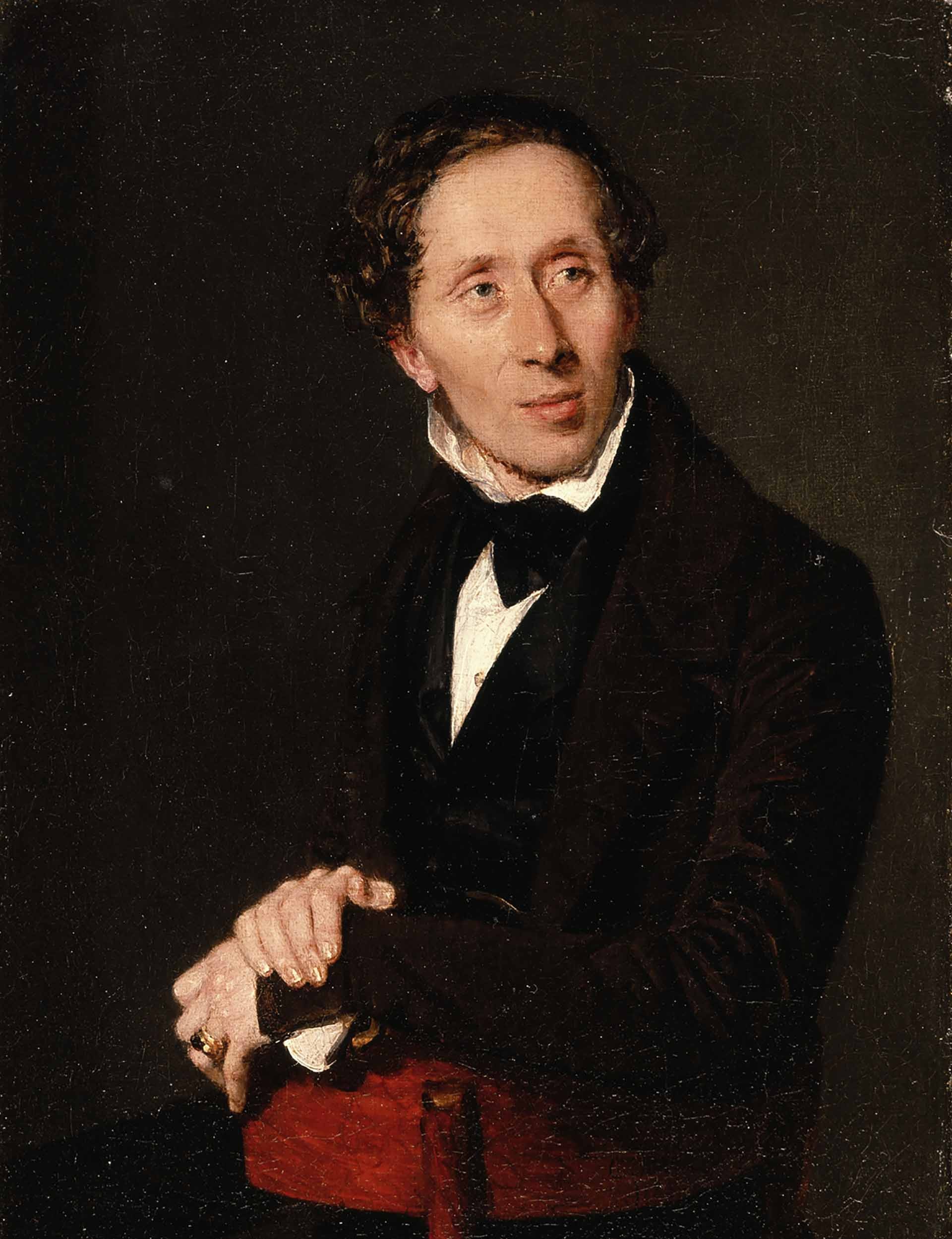 Nhà văn Hans Christian Andersen. 
