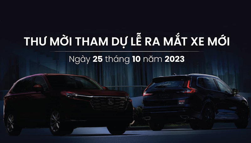 Honda CR-V sẽ ra mắt thị trường Việt Nam vào ngày 25/10