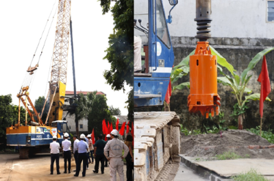 Work begins on century high altitude marker to serve urban planning | Society | Vietnam+ (VietnamPlus)