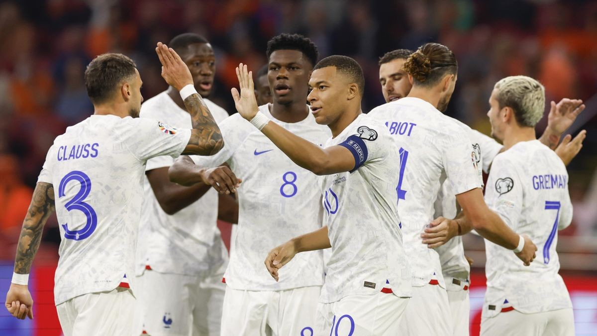 Kylian Mbappe lập cú đúp, sau trận thắng Hà Lan, đội tuyển Pháp chính thức vào VCK EURO 2024