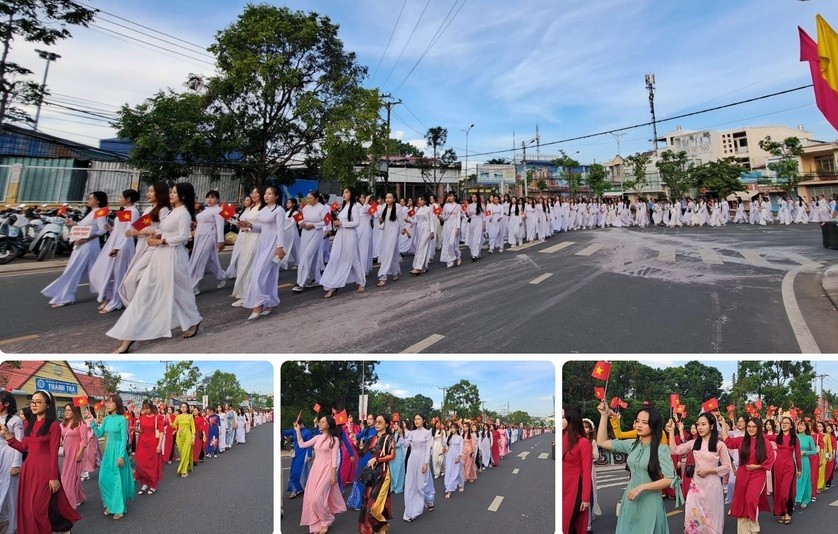 Cần Thơ: 5.000 người tham gia Lễ hội áo bà ba và áo dài xác lập kỷ lục Việt Nam