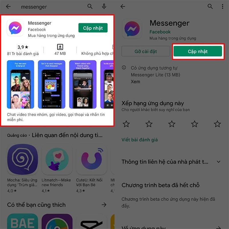 Hướng dẫn đổi chủ đề Loki trên Messenger cực bắt mắt