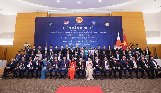 OV Economic Forum connects Vietnamese localities, firms with Japan’s Kyushu region