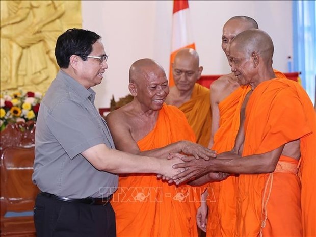 PM Pham Minh Chinh extends greetings to Khmer community on Sene Dolta festival