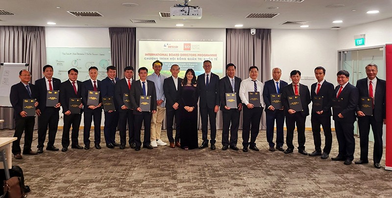 Closing the SID-VIETSTAR International Board of Directors Programme held from 2-7 October, 2023 in Singapore
