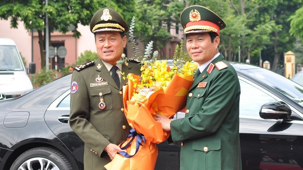 Thúc đẩy hợp tác giữa quân đội Việt Nam-Campuchia đi vào chiều sâu