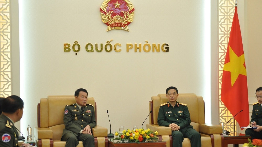 Duy trì, thúc đẩy hợp tác quốc phòng Việt Nam-Campuchia