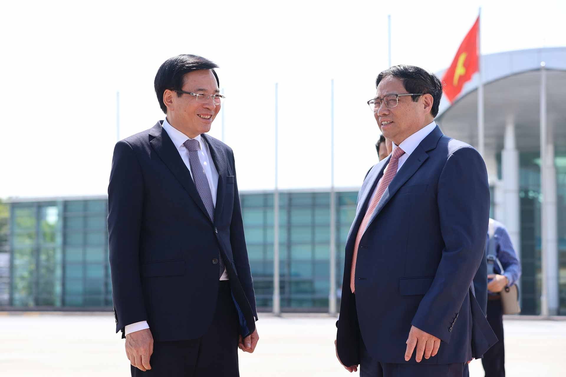 Thủ tướng Phạm Minh Chính lên đường dự Hội nghị cấp cao ASEAN-GCC và thăm Vương quốc Saudi Arabia