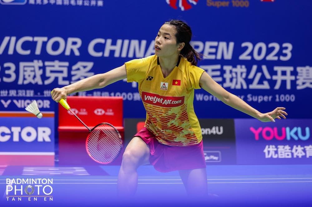 Tay vợt Nguyễn Thùy Linh có chiến thắng mở màn giải cầu lông Đan Mạch mở rộng