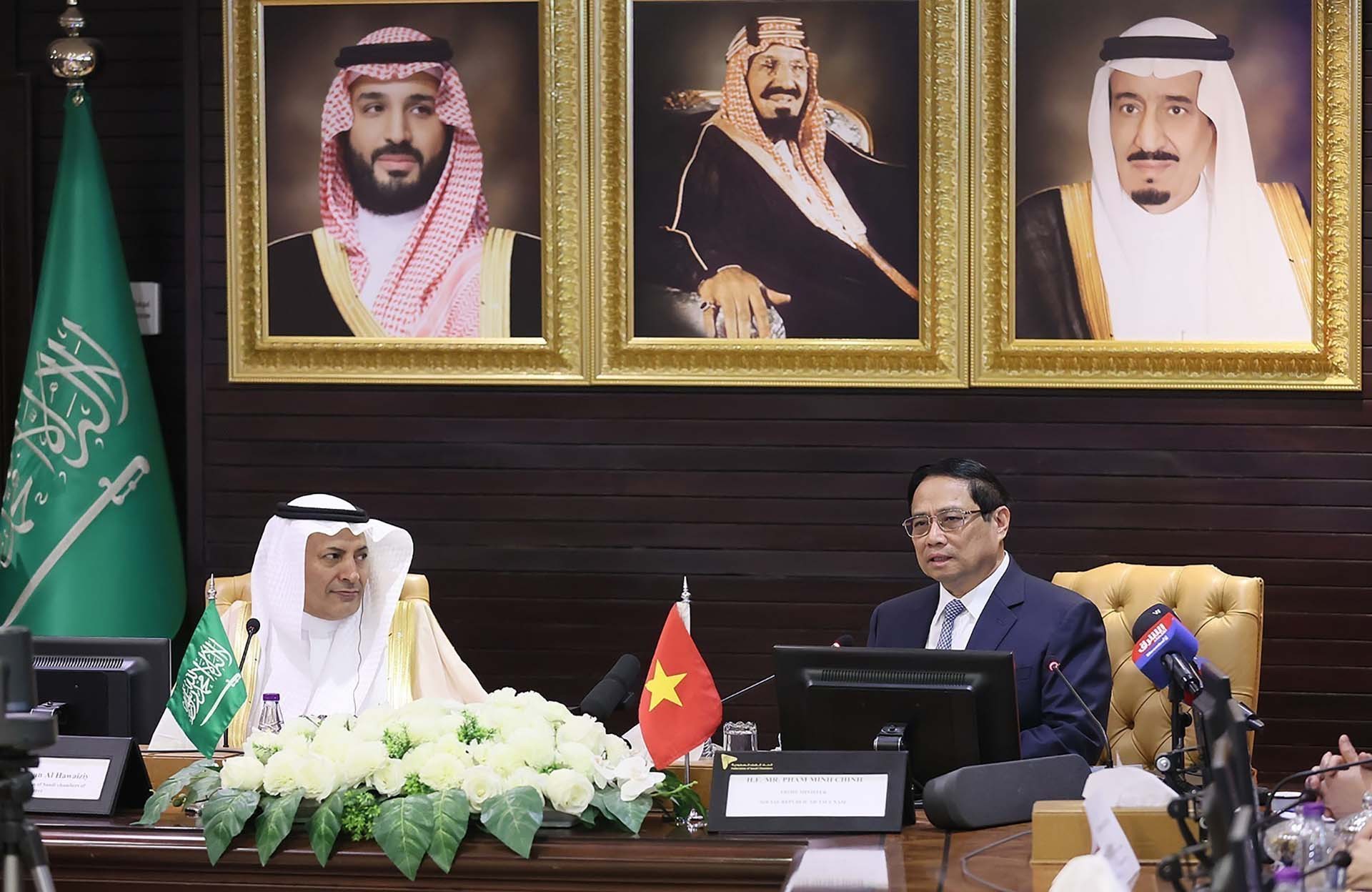 Thủ tướng Phạm Minh Chính dự Diễn đàn doanh nghiệp Việt Nam-Saudi Arabia