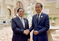 Thủ tướng Phạm Minh Chính tiếp xúc song phương với lãnh đạo các nước ASEAN