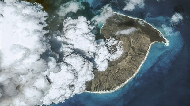 Núi lửa phun trào hồi năm 2022 đã khiến 5% tầng ozone bị xoá sổ