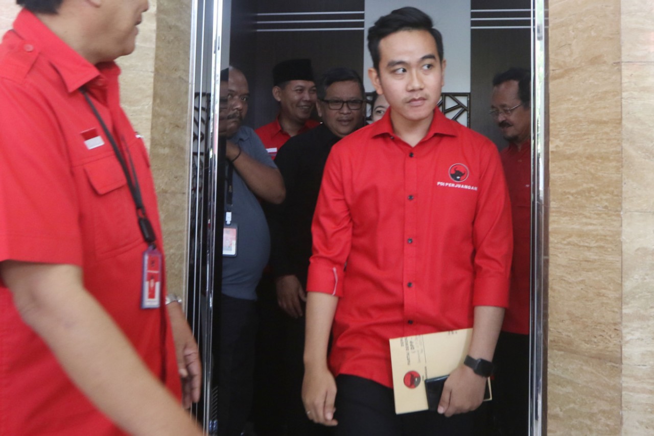 Gibran Rakabuming Raka, con trai của cựu Tổng thống Jokowi. (Nguồn: Jakarta Post)