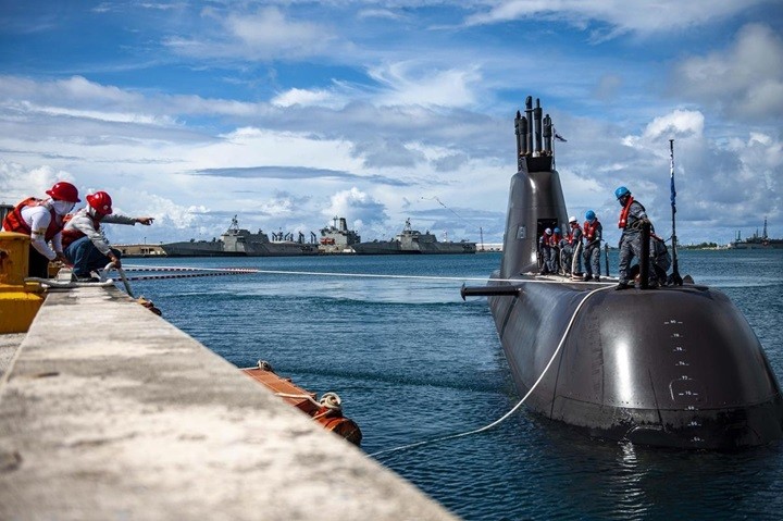 Hàn-Mỹ tập trận chống tàu ngầm gần đảo Guam