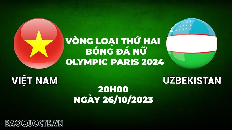 Nhận định, soi kèo đội tuyển nữ Việt Nam vs nữ Uzbekistan, 20h00 ngày 26/10 - Olympic Paris 2024