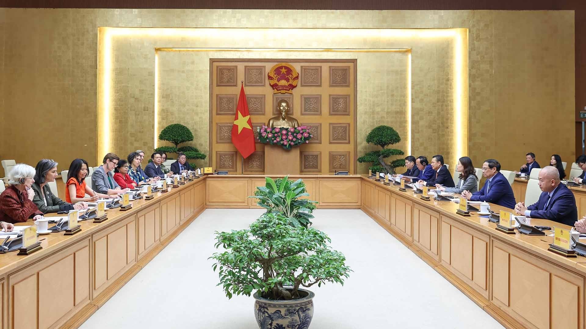 Thủ tướng tiếp Điều phối viên thường trú và Trưởng đại diện các tổ chức Liên hợp quốc tại Việt Nam