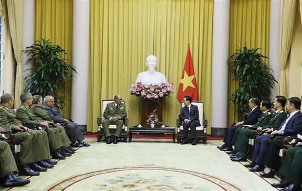 President Vo Van Thuong hosts Chief of General Staff of Cuban Revolutionary Armed Forces