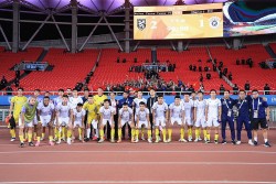 Cúp C1 châu Á: HLV Lê Đức Tuấn ca ngợi tinh thần thi đấu của các cầu thủ Hà Nội FC