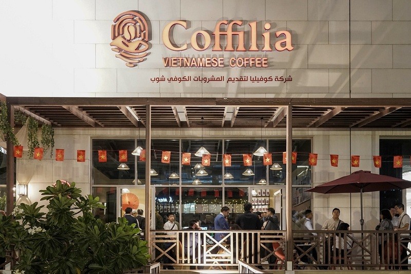 Cửa hàng Coffilia tại Kuwait: Phong cách cà phê Việt tại Trung Đông