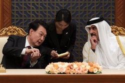 Hàn Quốc-Qatar nâng cấp quan hệ lên đối tác chiến lược toàn diện