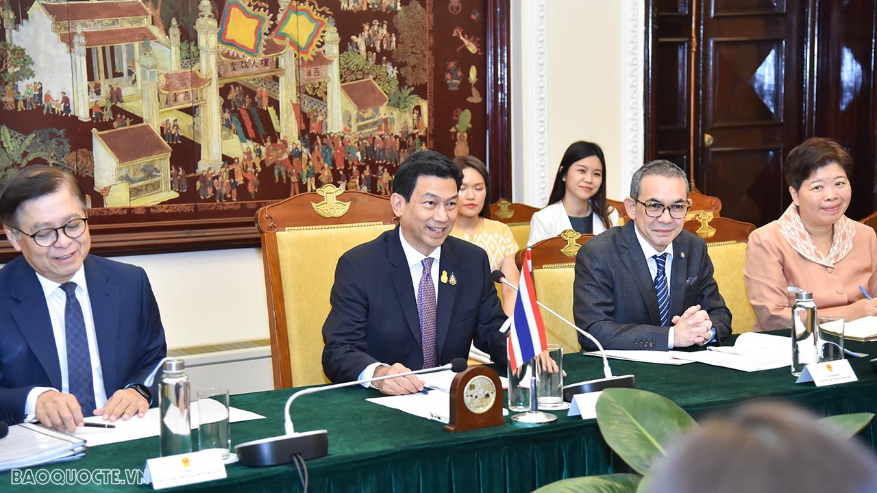 Vietnam, Thailand FMs hold talks to elevate strategic partnership to a new height