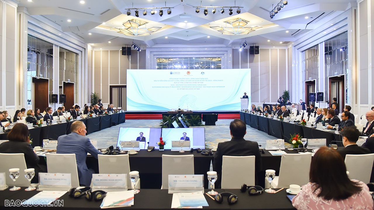 Review on external affairs from Oct.23-29: 50 years of Vietnam-Argentina ties; OECD-SEA Ministerial Forum; Strengthen ties with Thailand, Lithuania