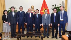 Bộ trưởng Ngoại giao Bùi Thanh Sơn tiếp Cố vấn Liên minh nghị sĩ hữu nghị Nhật-Việt