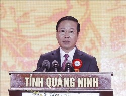 Chủ tịch nước Võ Văn Thưởng dự Lễ kỷ niệm 60 năm thành lập tỉnh Quảng Ninh