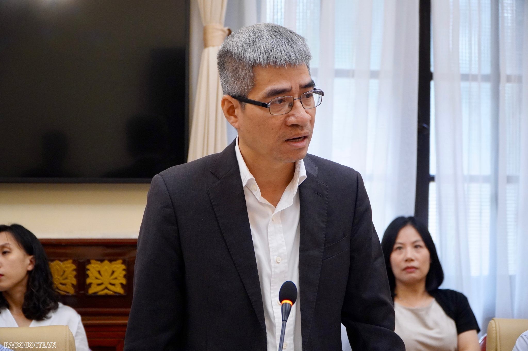 Đoàn công tác Ban Dân vận Trung ương làm việc với Ban cán sự đảng Bộ Ngoại giao Đoàn công tác Ban Dân vận Trung ương làm việc với Ban cán sự đảng Bộ Ngoại giao