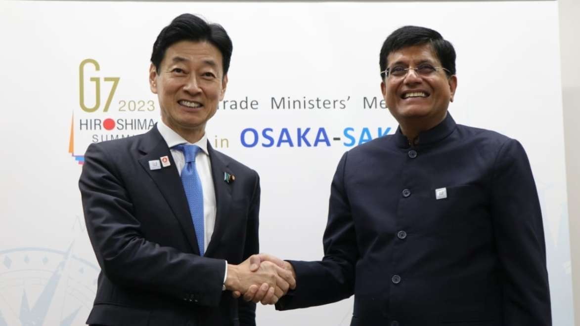 Bên lề Hội nghị Bộ trưởng Thương mại G7: Ấn Độ đàm phán song phương với Nhật Bản và Anh