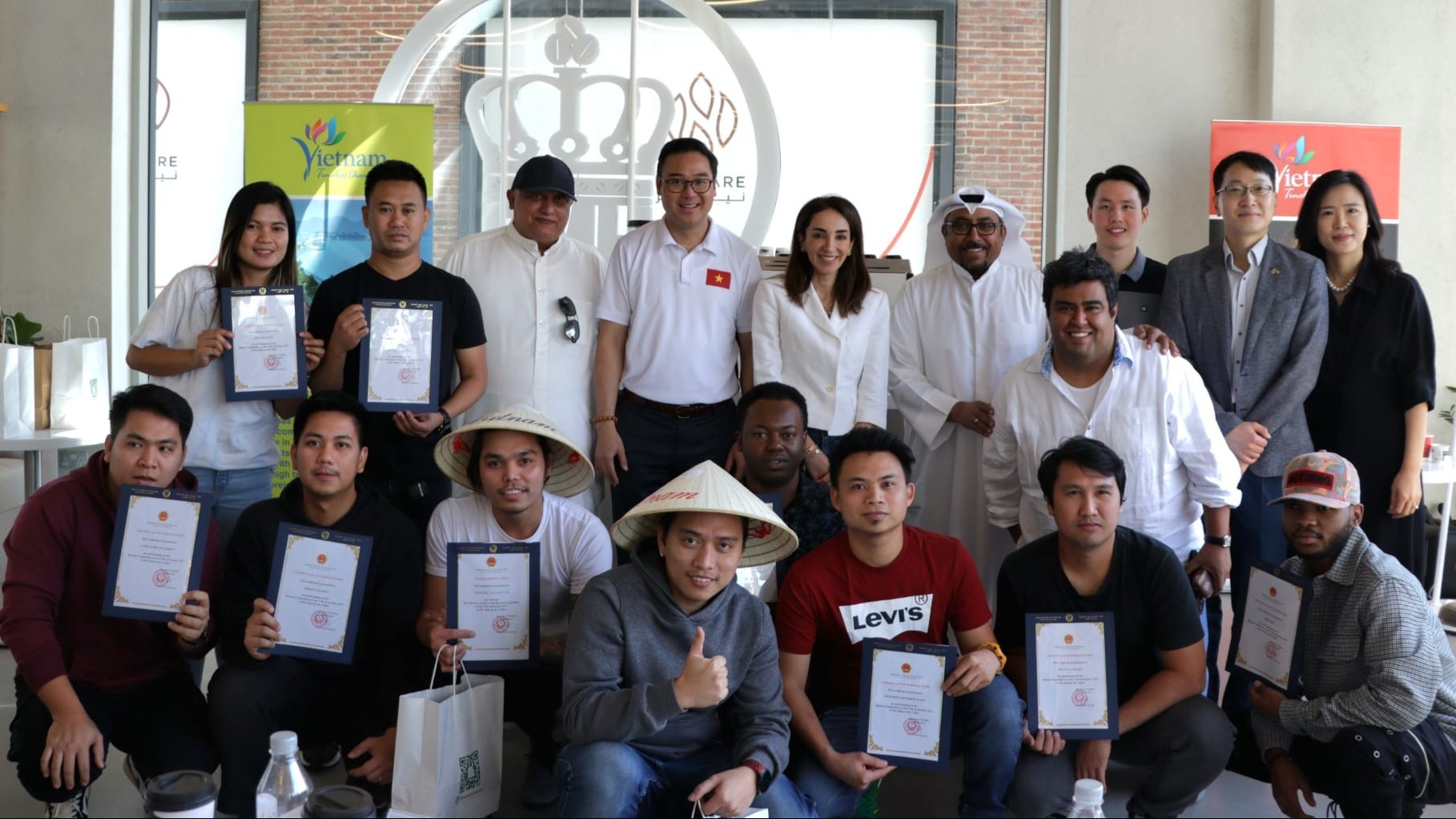 Việt Nam lần đầu tổ chức cuộc thi pha cà phê tại Kuwait