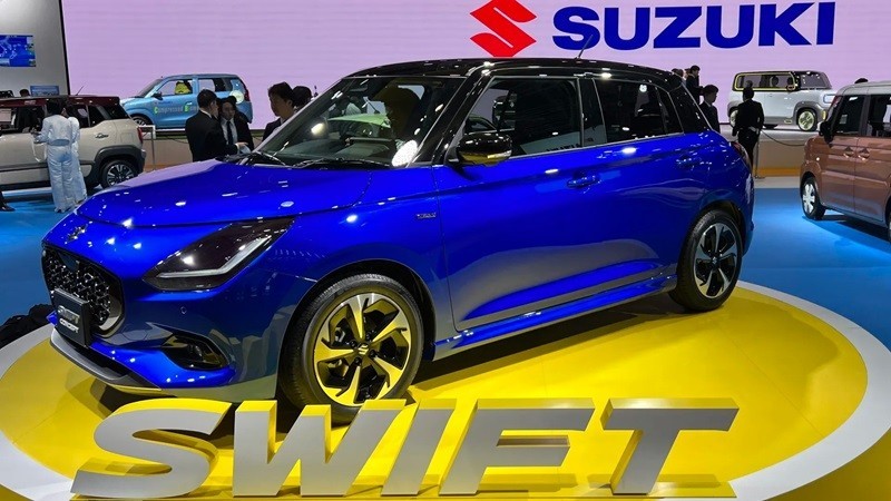 Cận cảnh Suzuki Swift 2024 vừa được trình làng tại Nhật Bản