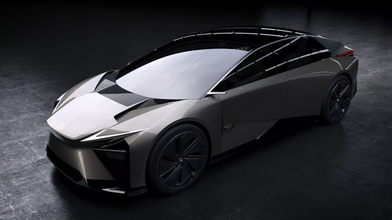 Cận cảnh 2 mẫu xe điện Lexus mới vừa ra mắt tại Nhật Bản