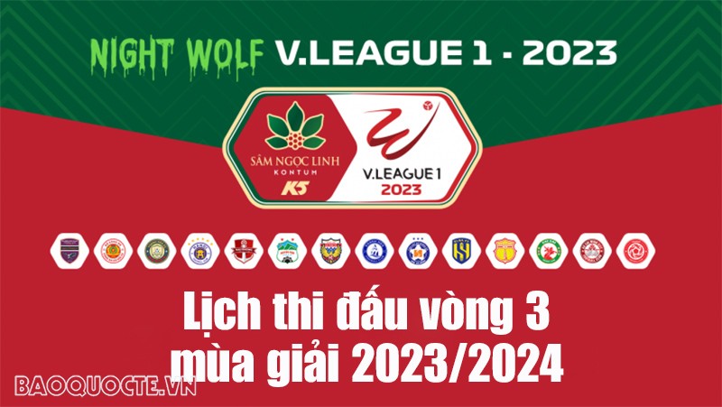 Lịch thi đấu V-League 2023/24: Cập nhật lịch thi đấu V-League vòng 3 - CAHN vs Hà Nội, Viettel vs Hà Tĩnh