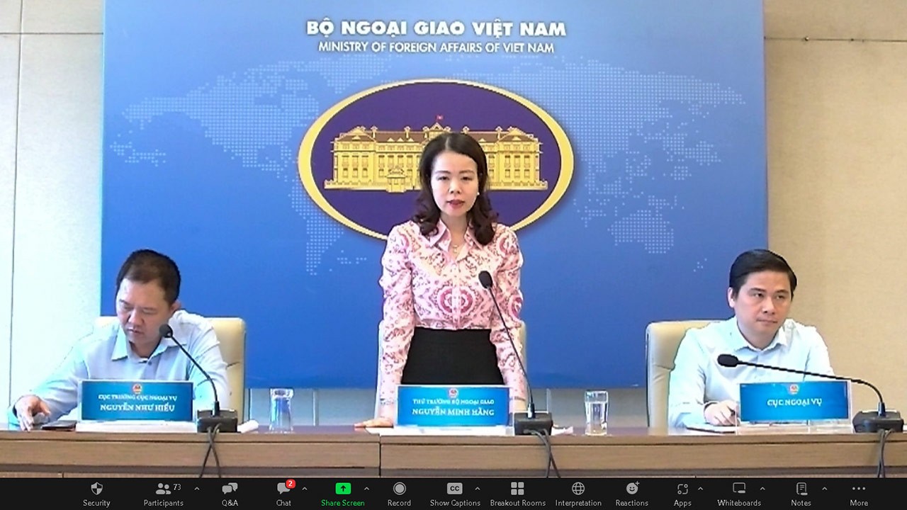 Giao ban làm việc giữa Bộ Ngoại giao với các cơ quan ngoại vụ địa phương