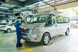 Triệu hồi hơn 1.800 xe Ford Transit 2023 tại Việt Nam