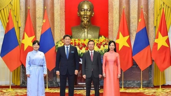 Mongolian President Ukhnaagiin Khurelsukh wraps up State visit to Vietnam