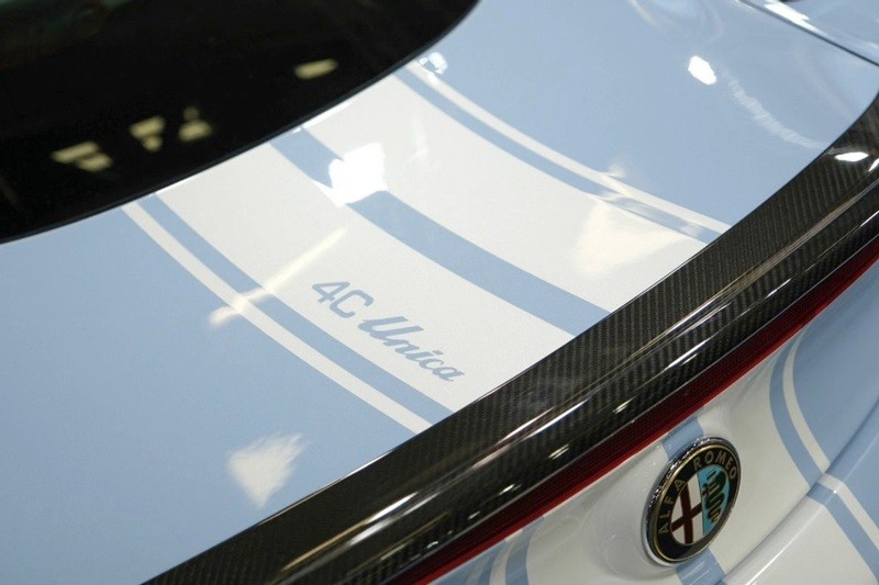 Cận cảnh chiếc Alfa Romeo 4C Unica độc nhất vô nhị