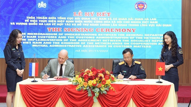 Việt Nam-Hà Lan thúc đẩy hợp tác trong lĩnh vực hải quan