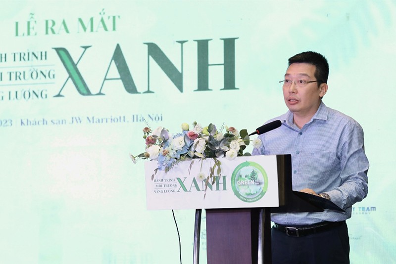 Ông Nguyễn Anh Vũ – TBT Báo Văn hóa phát biểu tại Lễ ra mắt.