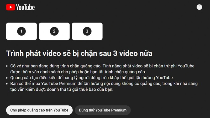 YouTube "ép" người dùng trả phí để xem video không quảng cáo