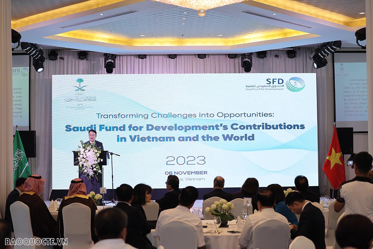 Biến thách thức thành cơ hội: Những đóng góp của Quỹ Phát triển Saudi Arabia tại Việt Nam và trên thế giới