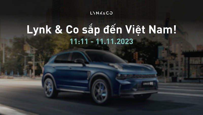 Website Lynk & Co tại Việt Nam vừa thông báo sẽ mắt tại Việt Nam vào ngày 11/11/2023.