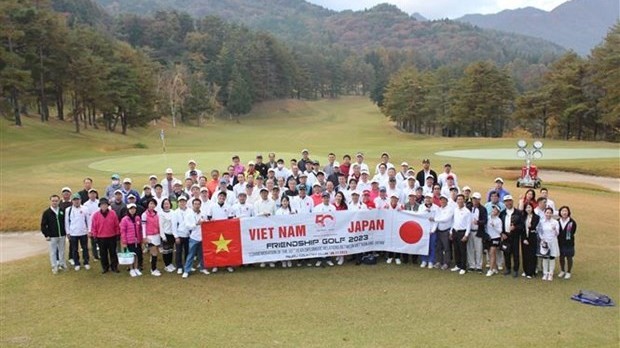 Vietnam - Japan Friendship Golf Tournament held in Yamanashi prefecture