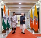 Điểm tin thế giới sáng 8/11: Ấn Độ-Bhutan mở rộng hợp tác, Nga-Myanmar tập trận hải quân, họp lãnh đạo đảo quốc ở Thái Bình Dương