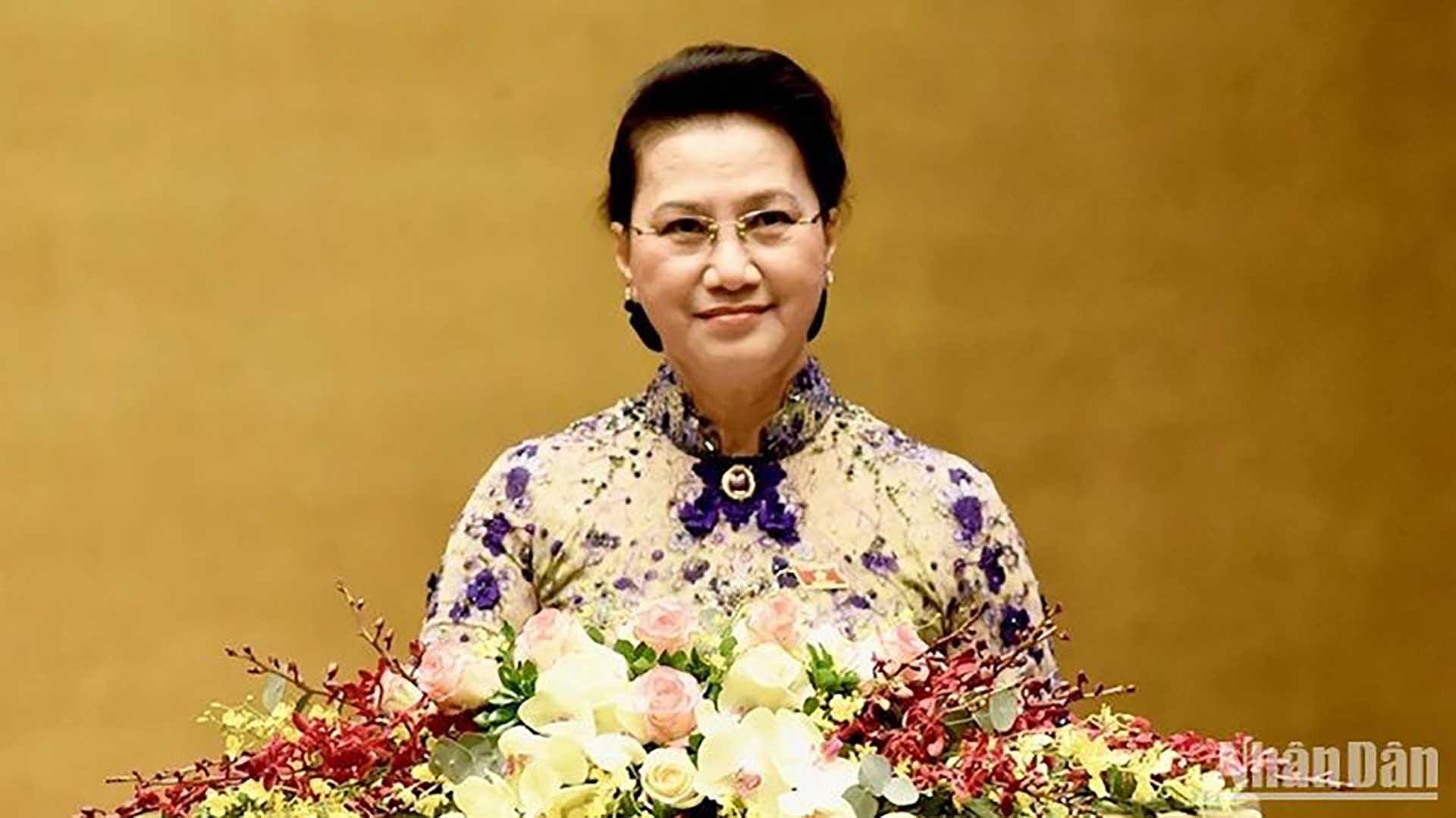 Nguyên Chủ tịch Quốc hội Nguyễn Thị Kim Ngân. (Nguồn: Báo Nhân Dân))