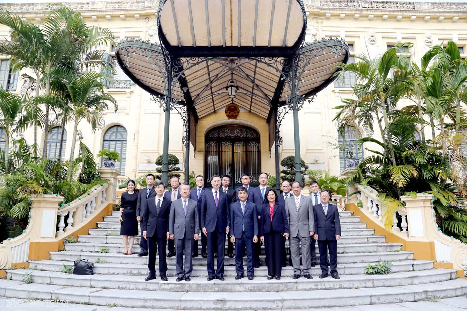 Cuộc gặp hai Trưởng đoàn đàm phán cấp Chính phủ về biên giới lãnh thổ Việt Nam – Trung Quốc