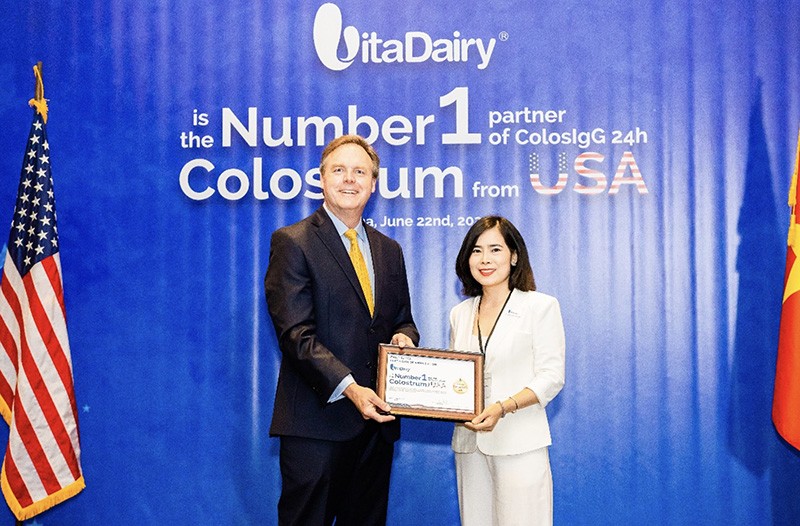 Chiến lược “rẽ sóng” với lối đi khác biệt giúp VitaDairy trở thành Đối tác Số 1 của Mỹ về Sữa non.
