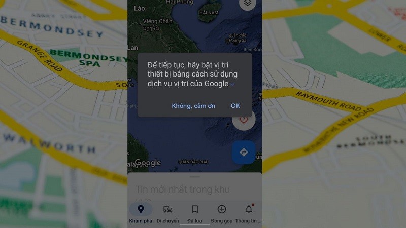 Định vị Google Maps (GPS) trên điện thoại, máy tính siêu đơn giản