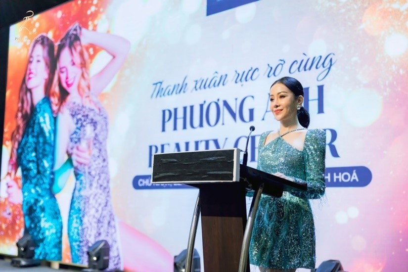 Dương Quỳnh Anh – từ nữ luật sư năng động đến CEO quyến rũ của ngành làm đẹp. (Ảnh: MN)
